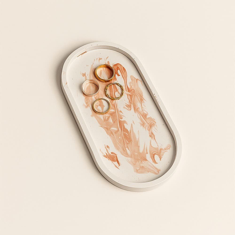 Διακοσμητικός Δίσκος Bronze Mix 1