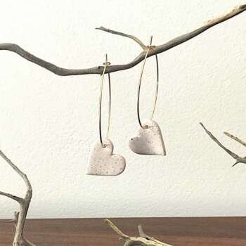 Κρεμαστά σκουλαρίκια Dancing Hearts