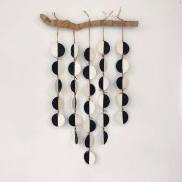 Διακοσμητικό Τοίχου Organic Black & White 2