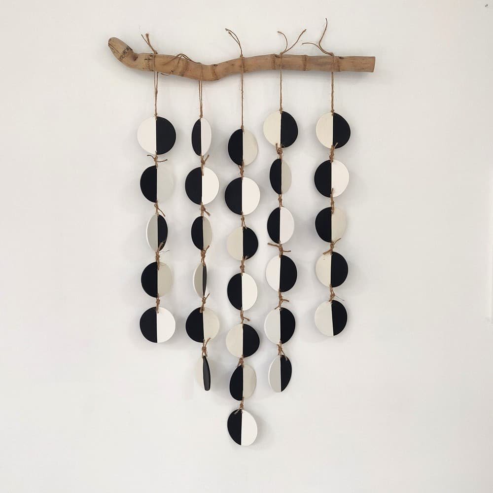 Διακοσμητικό Τοίχου Organic Black & White 2