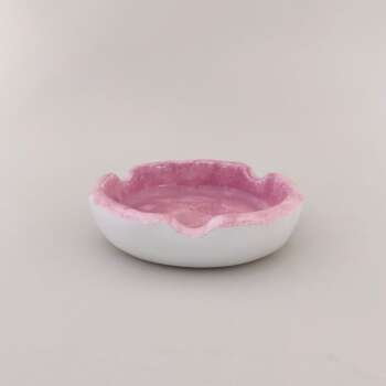 Ροζ Μικρό Κεραμικό Τασάκι 1