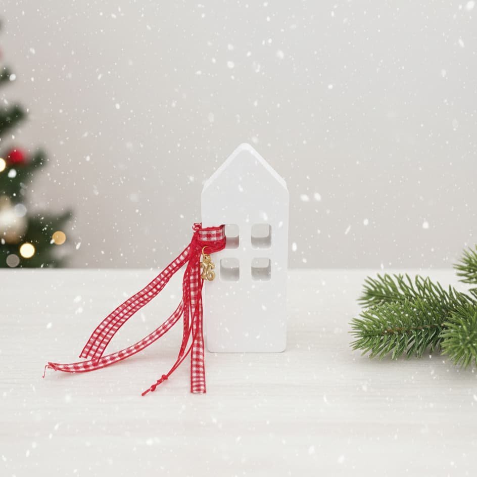 Χριστουγεννιάτικο Γούρι Σπιτάκι - Σχέδιο Β