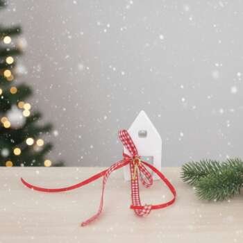 Χριστουγεννιάτικο Γούρι Σπιτάκι - Σχέδιο Γ