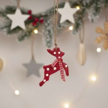 Χριστουγεννιάτικο Στολίδι Κόκκινο Ελάφι