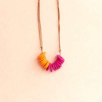 Κολιέ Organic Colour Duo