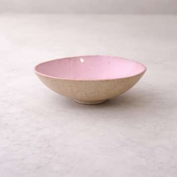 Ροζ Βαθύ Κεραμικό Πιάτο (μεσαίο μέγεθος)