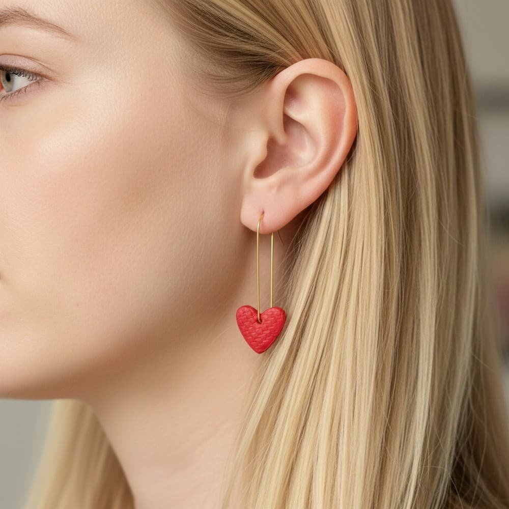 Σκουλαρίκια Heart Drop 2