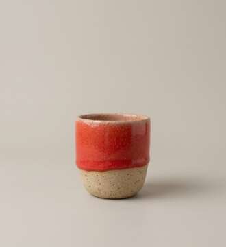 Coral Pebble Espresso Cup 1
