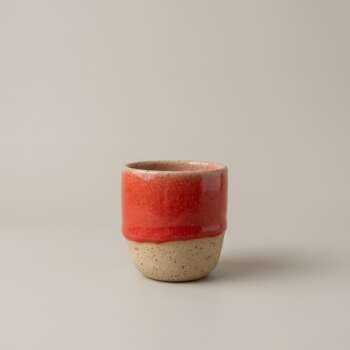 Coral Pebble Espresso Cup 1