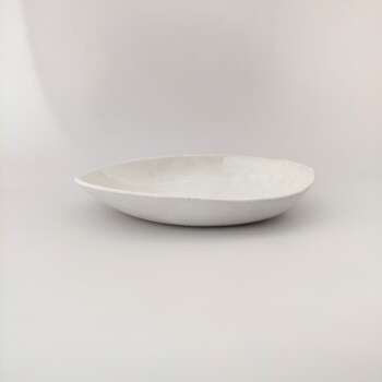 Λευκή Πασχαλινή Πιατέλα Αυγό