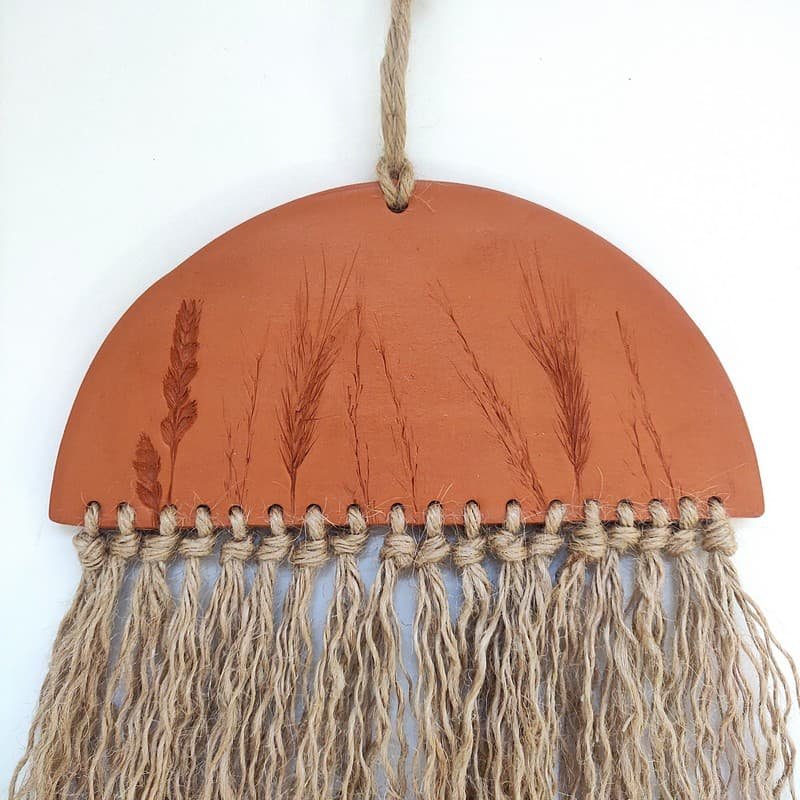 Κεραμικό Διακοσμητικό Τοίχου Earth Tassel 2
